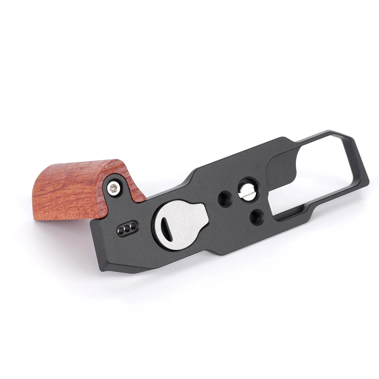 أفضل مقبض خشبي L-قوس لسيجما BF كاميرا رقمية قبضة Arca-السويسرية الألومنيوم قاعدة لوحة ترايبود الإفراج السريع خمر