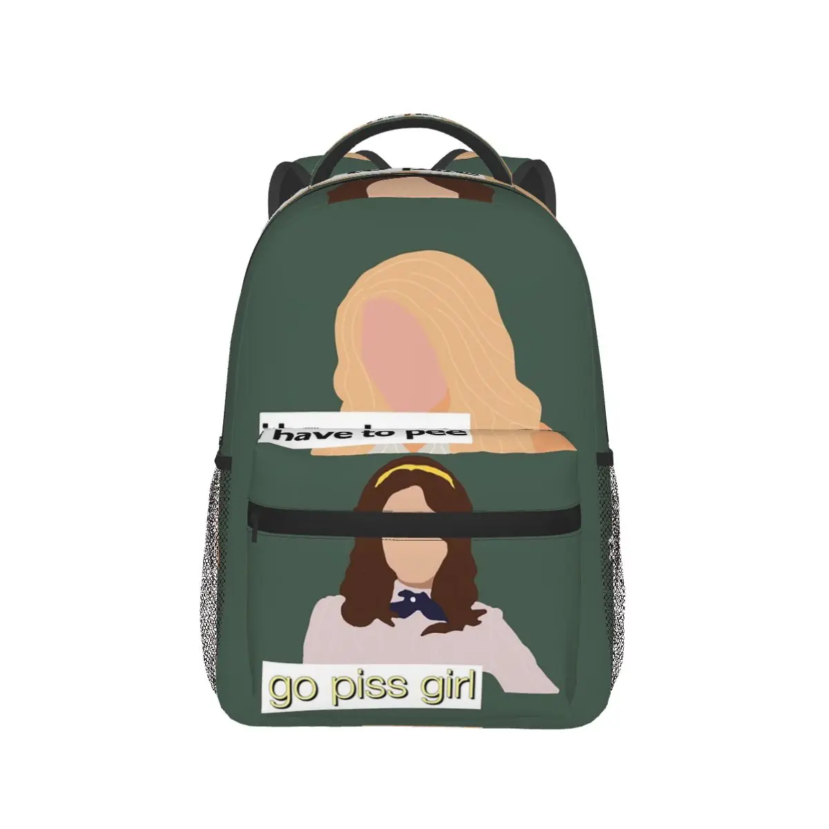 go-piss-girl-バックパック-ホットセール-デイパック-大容量-キッズブックバッグ-スクールバッグ-ショルダーバッグ-メンズ-レディース