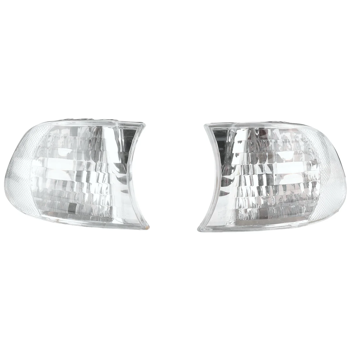 

A28K-1Pair Lens Clear Corner Lights Parking Lamps for BMW 7-Series E38 1999-2001 63138379108 63138379107 Side Turn Signals