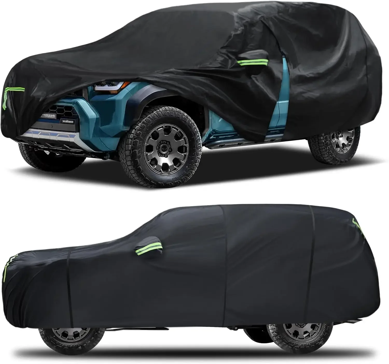 

Custom Fit Car Cover for Toyota 4Runner 1995-2026, 6 Layers Waterproof All Weather Outdoor Protection, Black