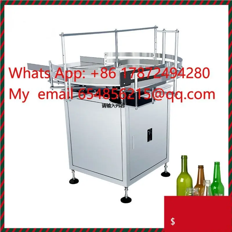 High-Speed Automatic Rotary Accumulation  Round Plastic Glass Bottle Unscrambler Auxiliary Packaging Machines