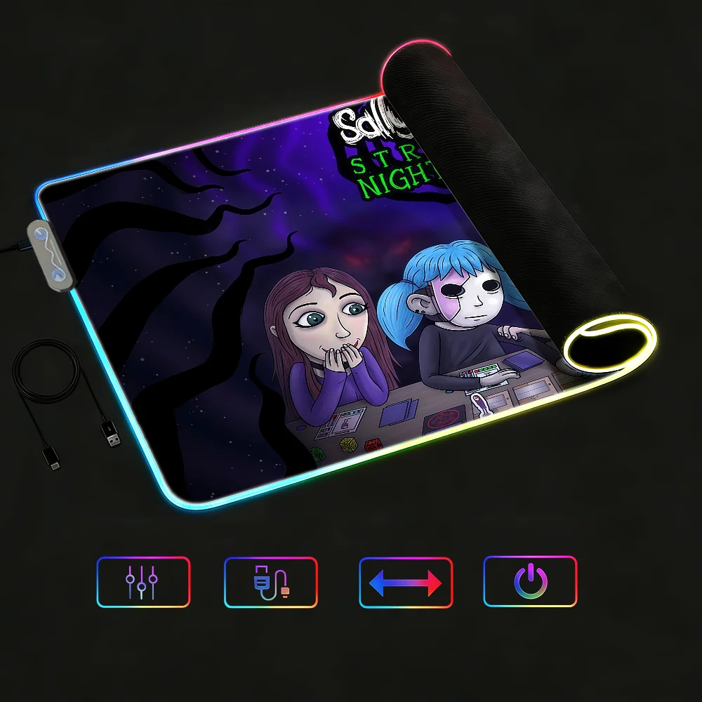 S-Sally Mouse Pad RGB LED Kaym - Rgb Keyboard Wrist Rest incelemesi ve fiyatı