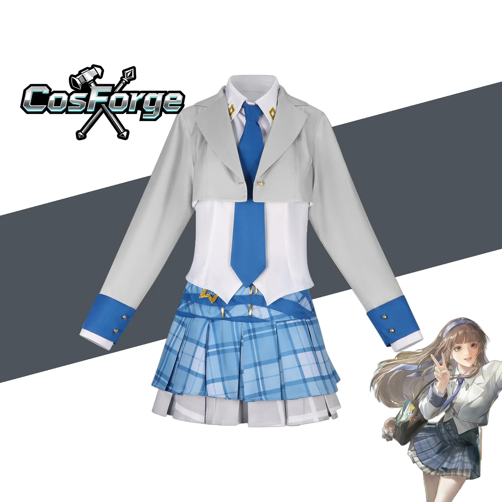 

JK Uniform Stage Outfit Cosplay Costume - Full Set High Quality Women Adult Kids Comic Con Anime Party Halloween