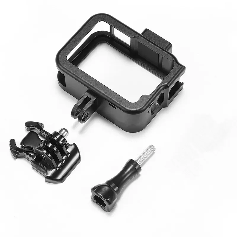 Aluminum Protective Frame Case Anti-falling Border Black frame Housing For GoPro Hero 8 Black Action Camera Accessories