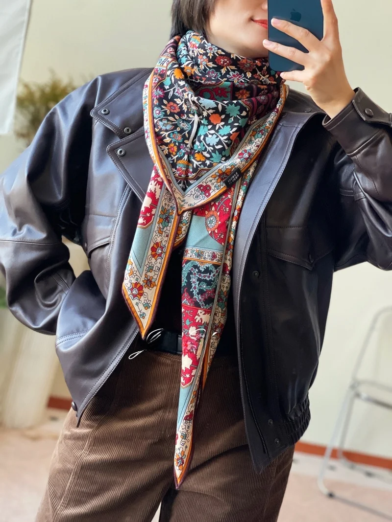 tapis-persan-en-soie-et-laine-poincon-double-face-accessoire-de-visage-polyvalent-pour-femmes-grande-echarpe-pour-toutes-les-saisons