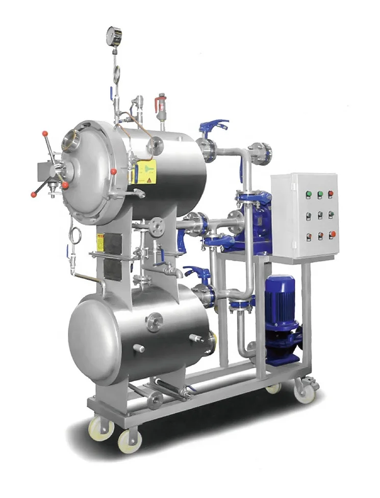 200L 500 Liters Small Vertical Retort Machine / Autoclave Industrial / Bottls Sterilization Machine