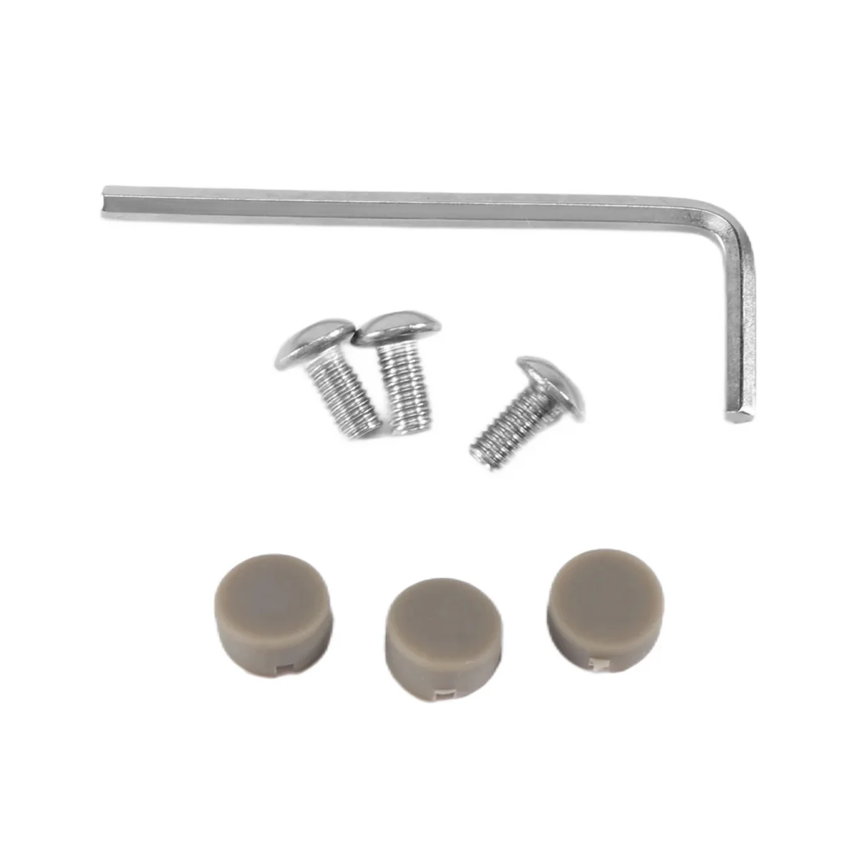 1 مجموعة سكوتر الخلفي الخلفي الحاجز الطين المسمار غطاء مطاطي سدادة لولبية غطاء ل XIAOMI M365 أجزاء سكوتر كهربائي (رمادي) غنية