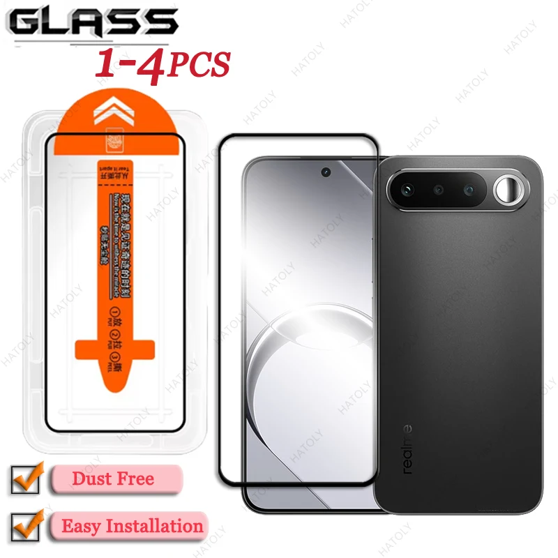 For Realme 16 Glass Free Dust Screen Protector For Realme 16 5G Film Easy Installation Black Edge Protective Film For Realme 16