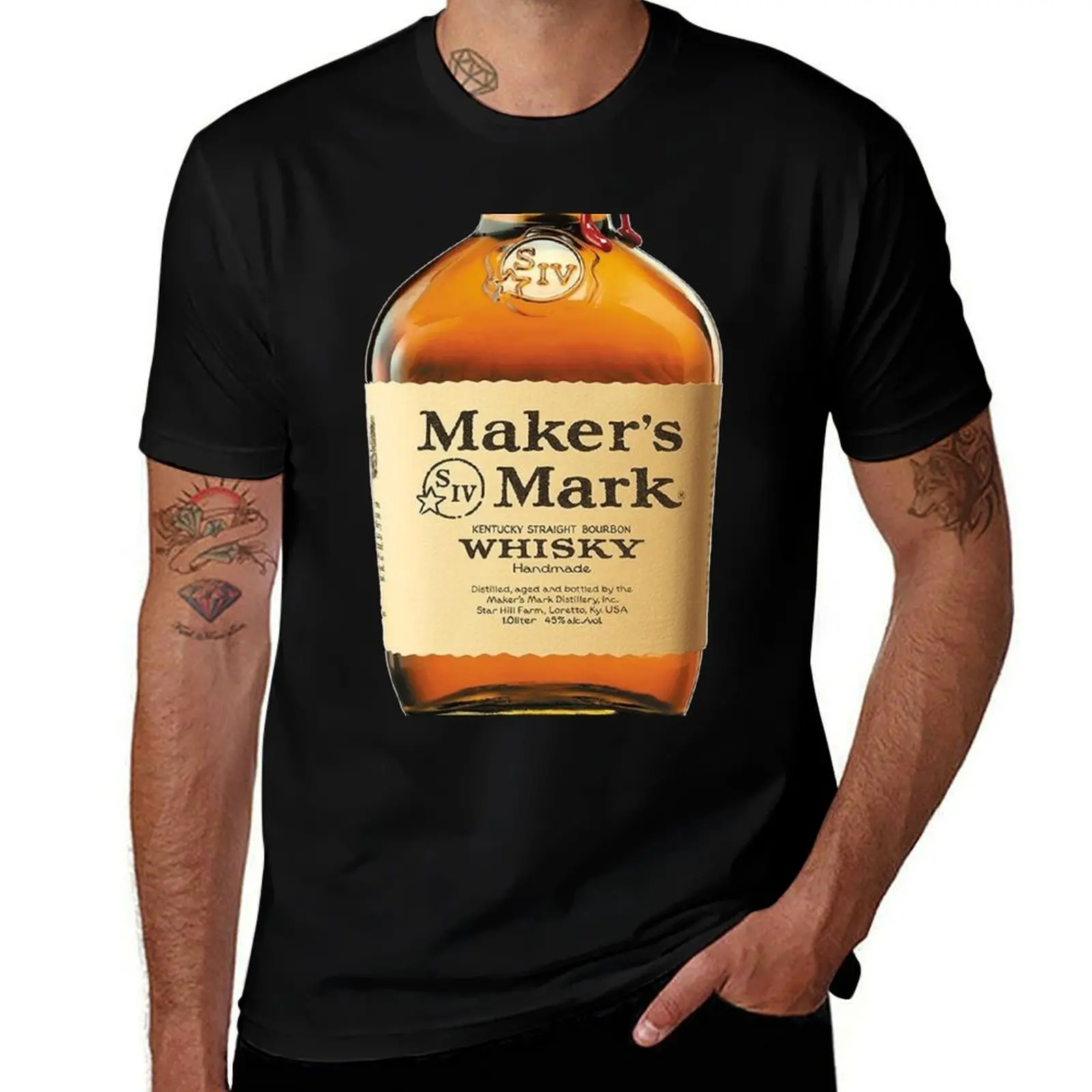 Maker's Mark T-Shirt Odor Resistant Short Sleeve Top T-Shirt