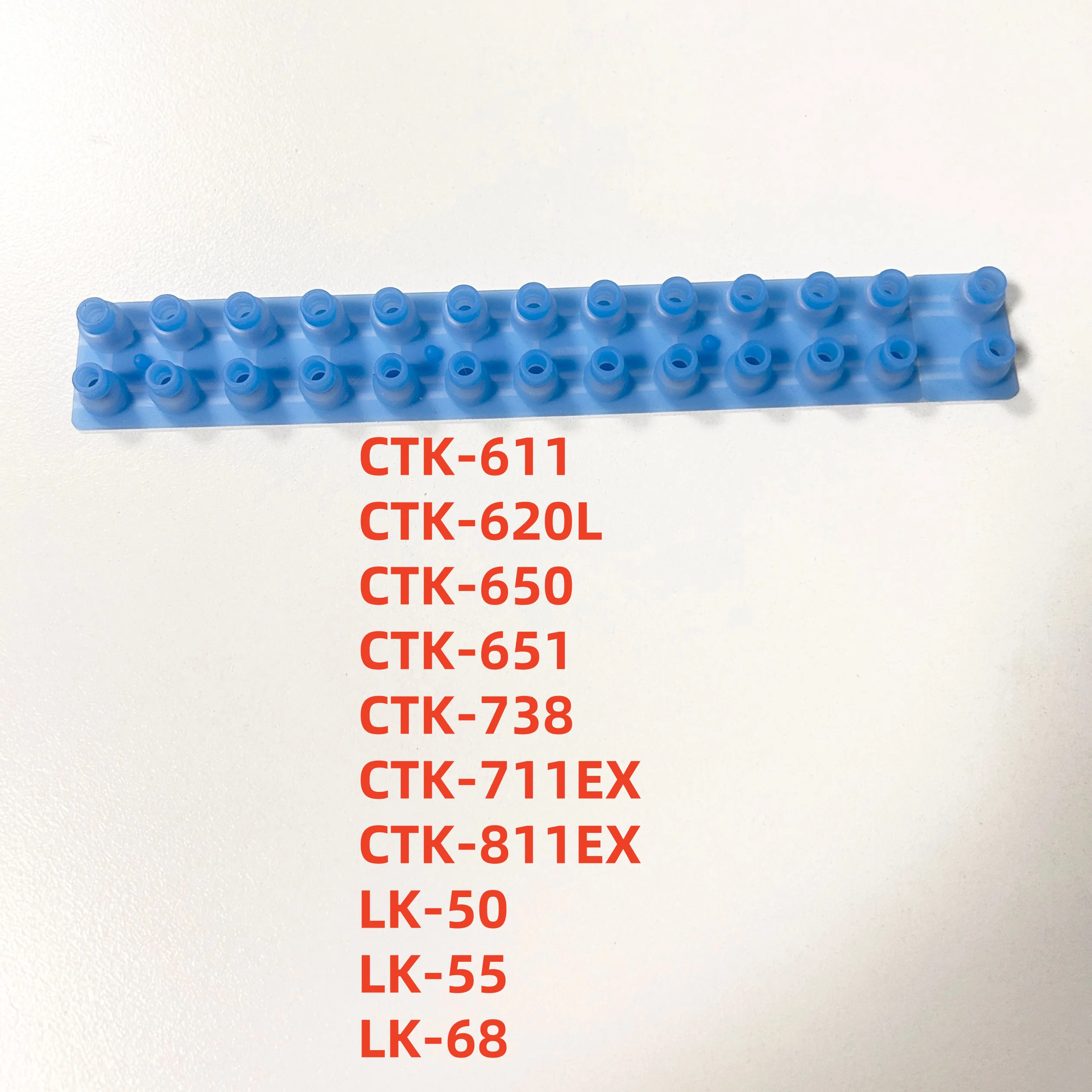 

1 шт. для casio проводящая резиновая контактная прокладка CTK-611 CTK-620L CTK-650 CTK-651 CTK-738 CTK-711EX CTK-811EX LK-50 LK-55 LK-68