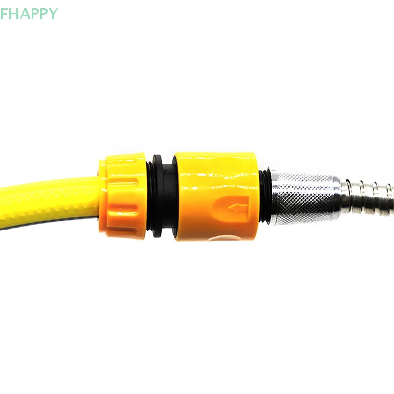 Adaptador de torneira rosqueada bsp, 2 peças, 1/2 ", mangueira de água de jardim, conector de tubulação rápida, peças do sistema de irrigação de jardim, atacado