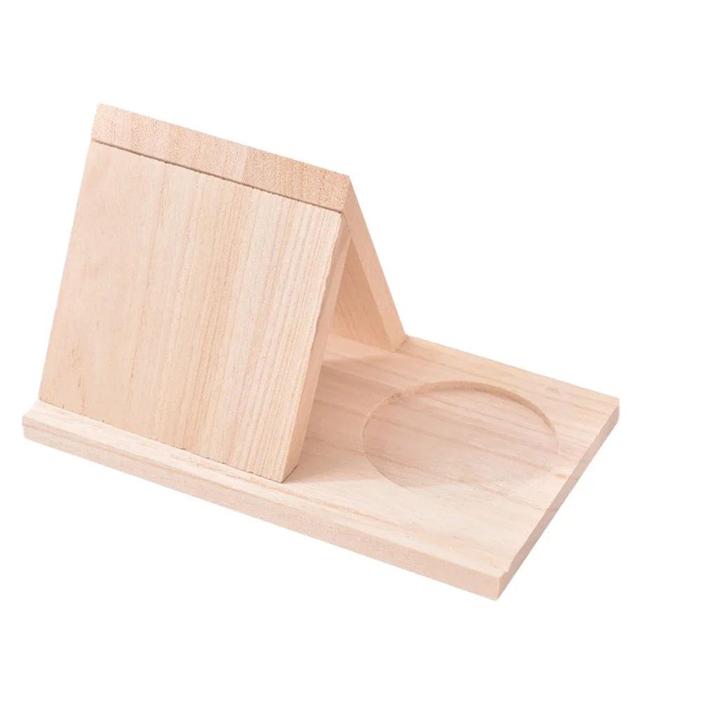 

Wooden Bookshelf Space-Saving Desktop Magazine Organizer Rest Shelf For Books Wood Art Book Stand Multi-Function