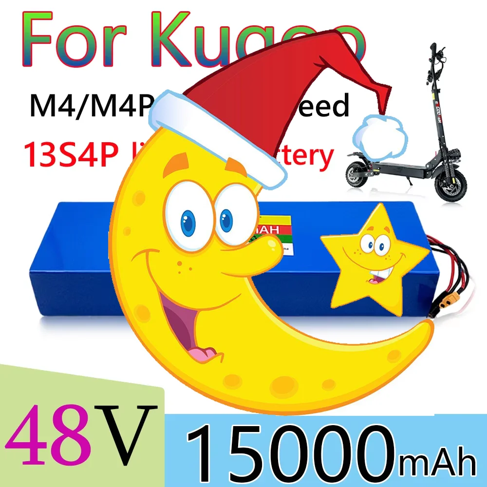 

48V 13S4P 15000mAh battery pack For Original Kugoo M4/M4Pro/MaxSpeed electric scooter battery built in BMS