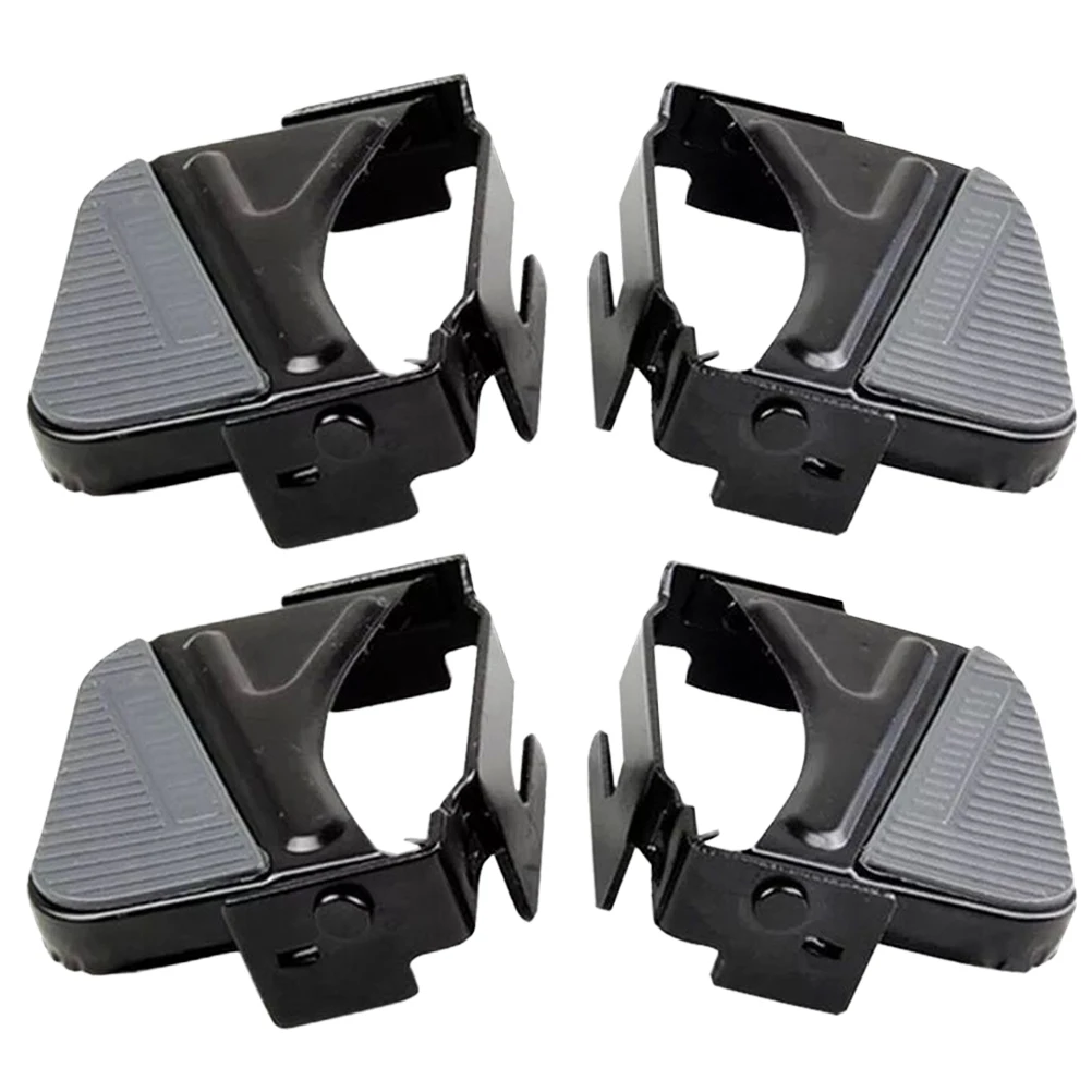 

2 set 2 Sets Carbon Steel Pegs Durable Anti-Slip Bike Pedals Foldable Bicycle Footpegs Mountain Repair Accessories Black