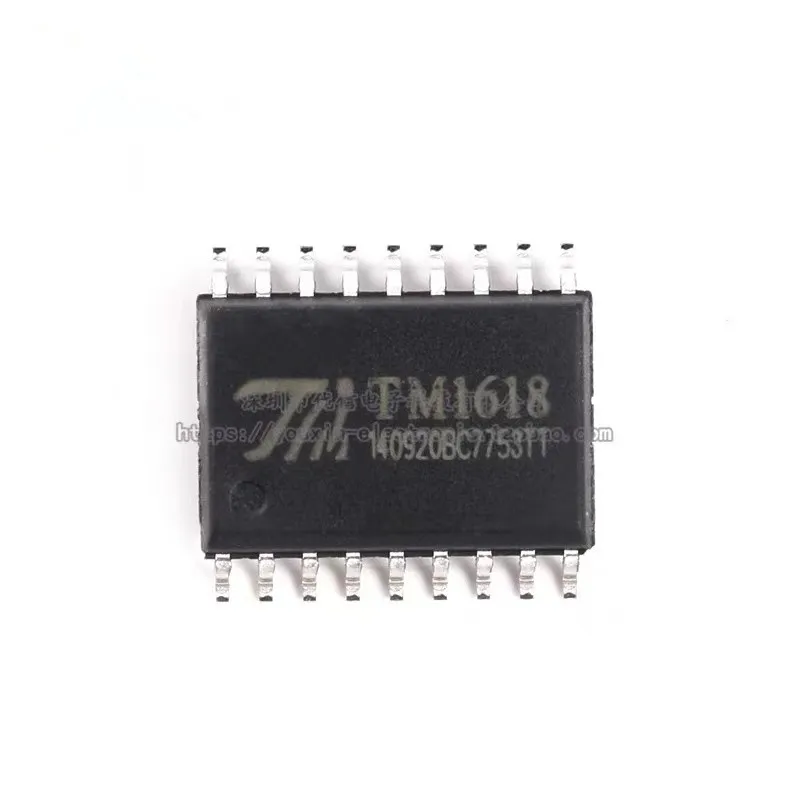 10Pcs 100% New TM1637 TM1620 TM1620B SOP-20 TM1618 SOP-18