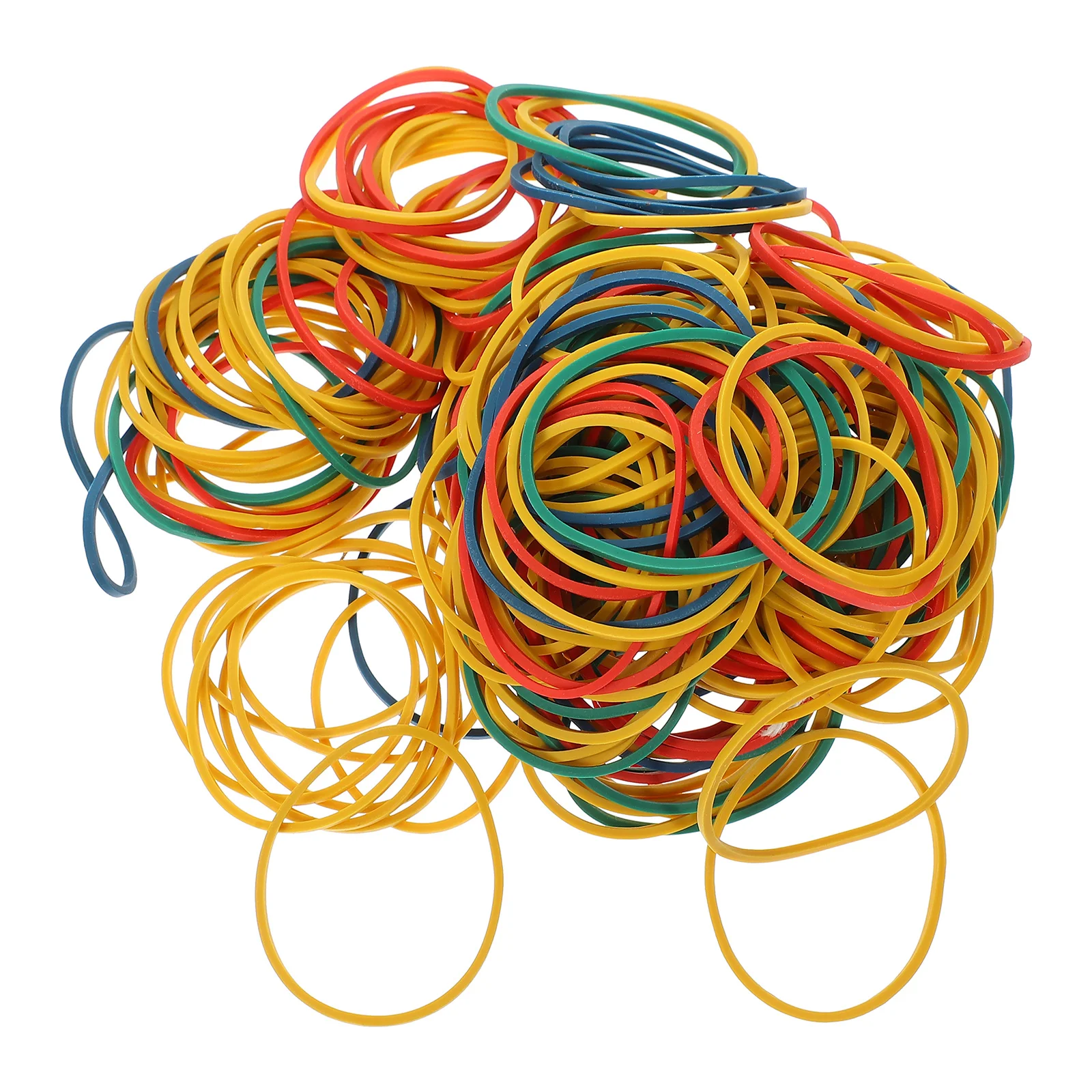 2 صناديق الأربطة المطاطية النابضة بالحياة حلقات مرنة سميكة اللوازم المكتبية المنزلية متعددة الأغراض حلقات مطاطية ملزمة ملحقات المنزل #3