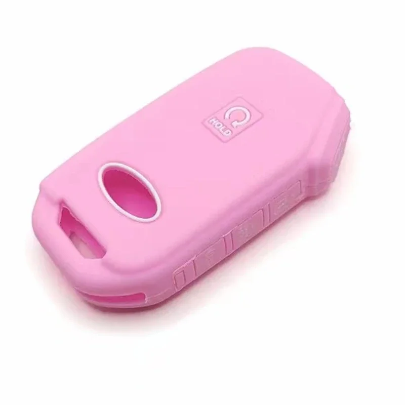 Silicone Car Key Case Cover For KIA Carnival Sportage R Seltos Sorento Stinger Cerato K5 2020 2021 Protect Shell Bag Accessories