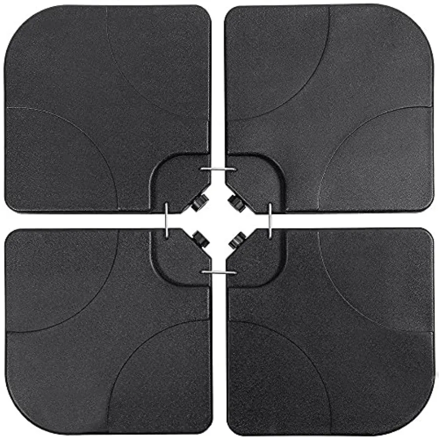 

Комплект из 4-х усиленных консольных перекладин для зонта-парасольки с отверстиями для наполнения водой или песком, черный