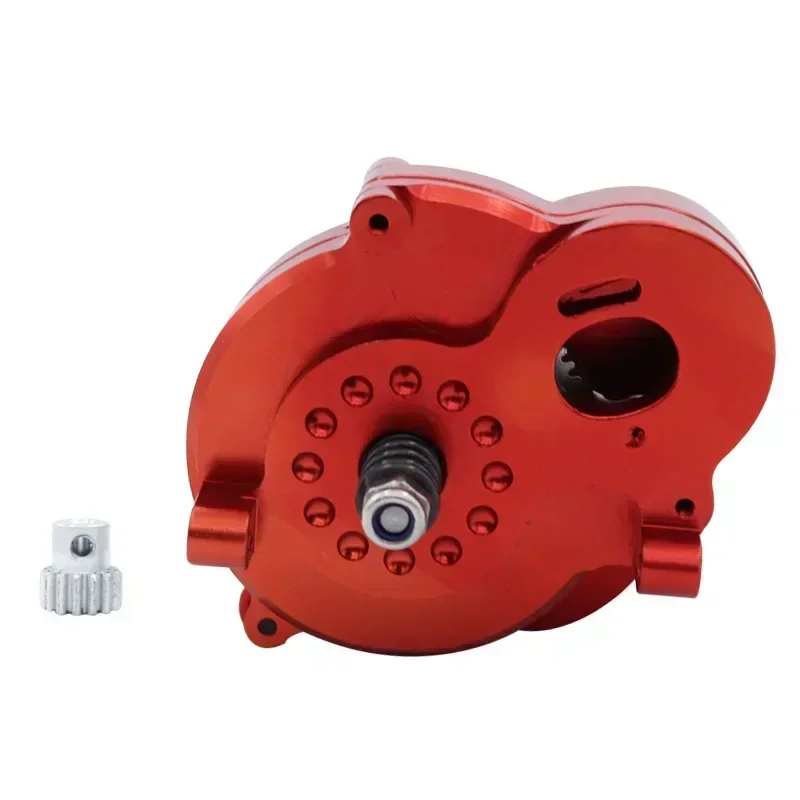 MN86 CNC Transmission Gearbox with Motor Gear for 1/12 MN128 MN86 MN86K MN86KS G500 RC Rock Crawler Truck Upgrade