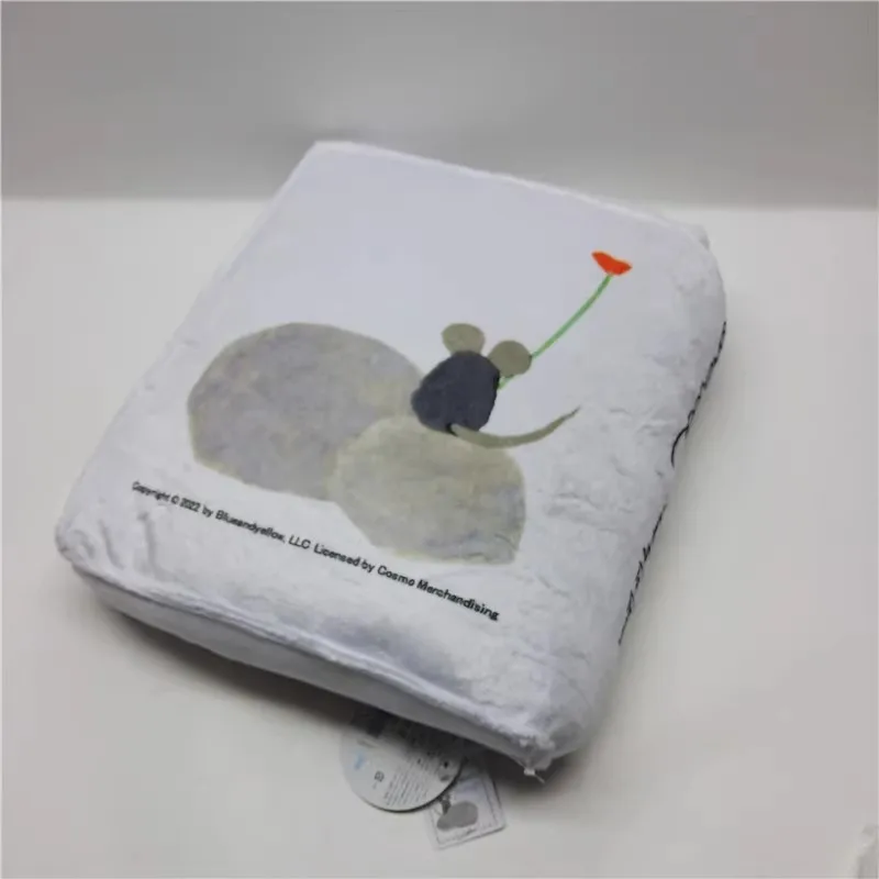 Novo bonito frederick o mouse travesseiro de pelúcia almofada crianças brinquedos de pelúcia para crianças