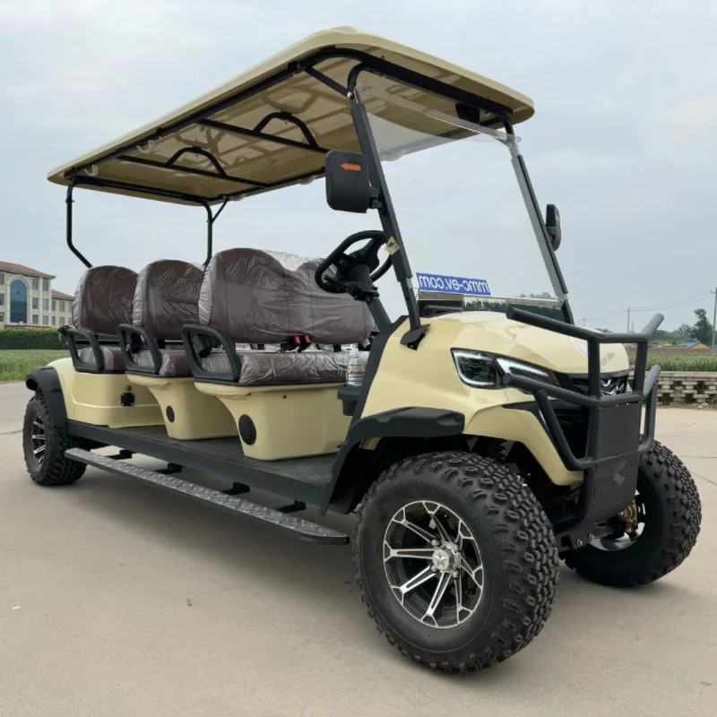 CE Approve Golf Cart  Luxurious Street Legal Lithium Battery Customiz Seater Electric Lifted 2/4/6 seats Golf Cars  Adult Buggy