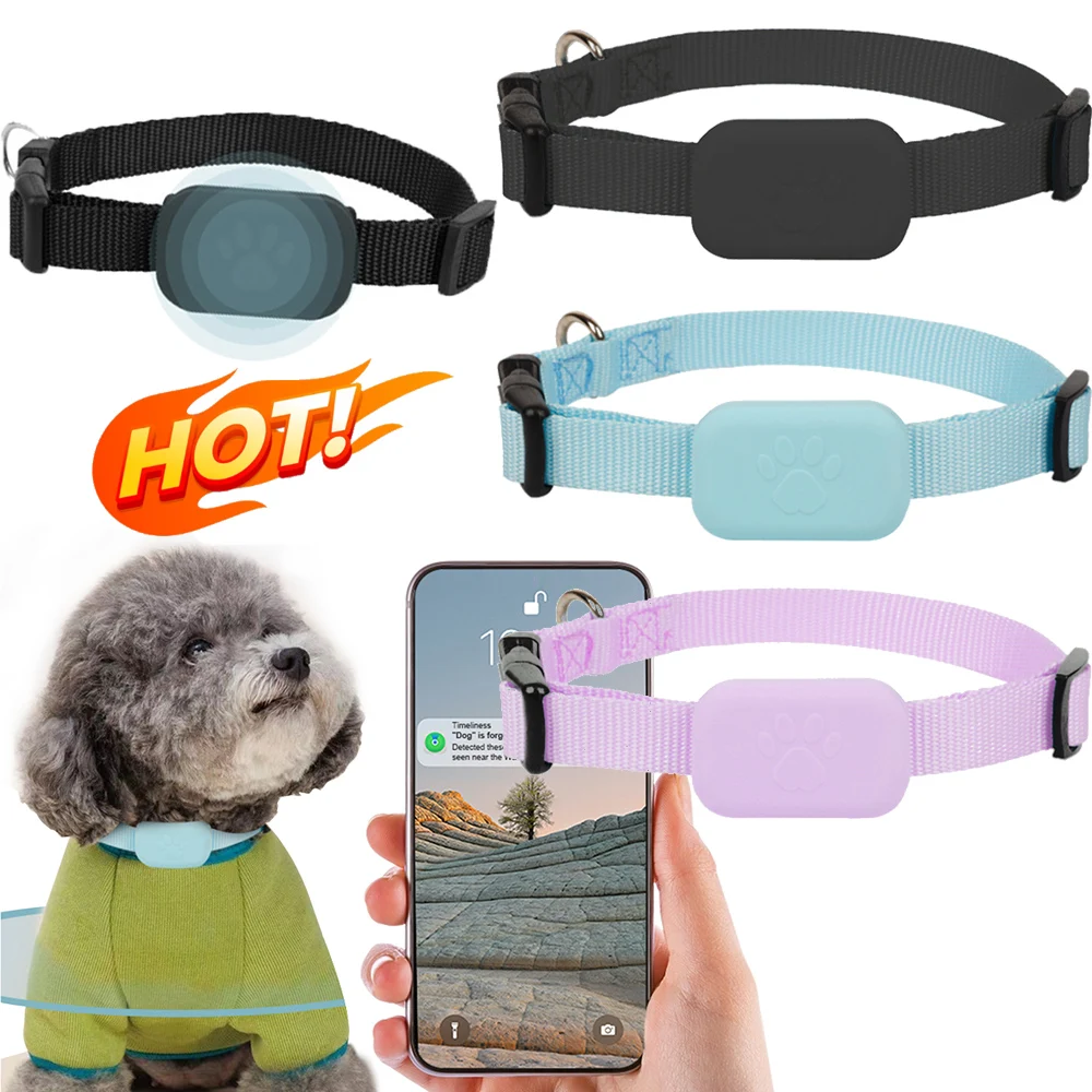 Mini collar de Alerta de movimiento de seguimiento de animales GBS, rastreador antipérdida para iOS, gatos y cachorros, localizador Global remoto, impermeable