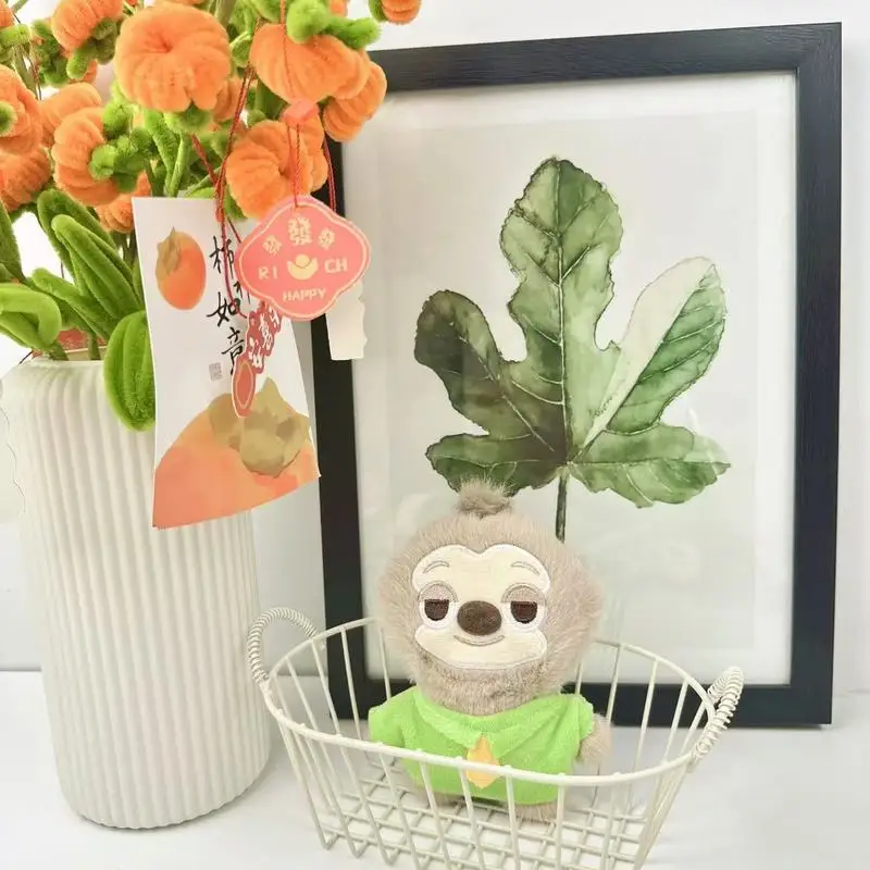 Zootopia 15 cm Plüschpuppe Spielzeug Anhänger Disney Judy Nick Flash Leopard Polizist Weicher süßer Schlüsselanhänger Auto Tasche Anhänger Geschenk