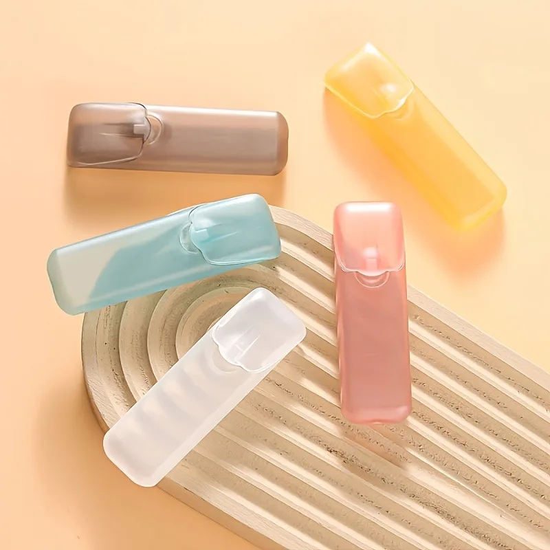 New Mini Toothpick Storage Boxes Toothpick Holder with Lid Home Kitchen Dining Table Hotel Restaurant Portable Toothpick Case