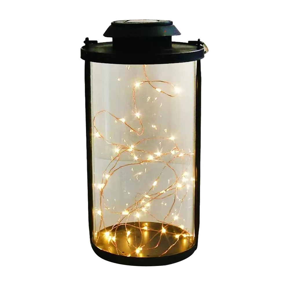 

Solar Lanterns Copper Wire Lights Outdoor Garden Waterproof String Spot Lights Outdoor Holiday Festival Lighting Decor
