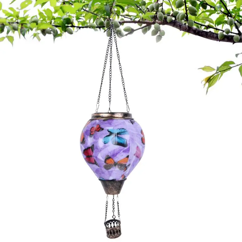 

Воздушный шар на солнечной батарее, пейзажный декоративный светильник, садовый орнамент, уличный фонарь, пейзажное украшение для сада, патио