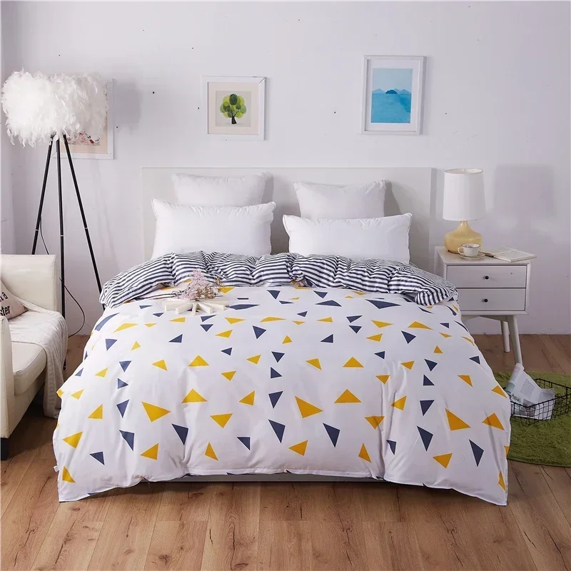 Nordic style Cute Print Duvet Cover 200X230 Quilt Cover  Comforter Cover for Adults Kids queen king size bed with Lovely Pattern