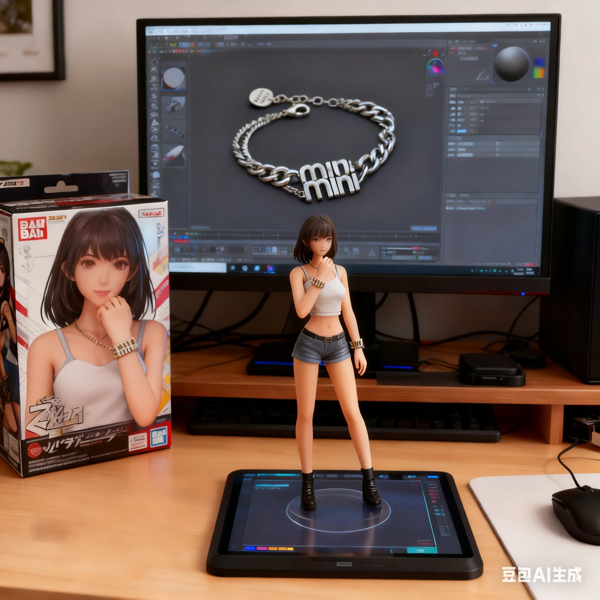 Модный браслет с жемчугом - модные позолоченные женские украшения, подвеска-подвеска с надписью «мини» Свяжитесь с продавцом для реальных фотографий