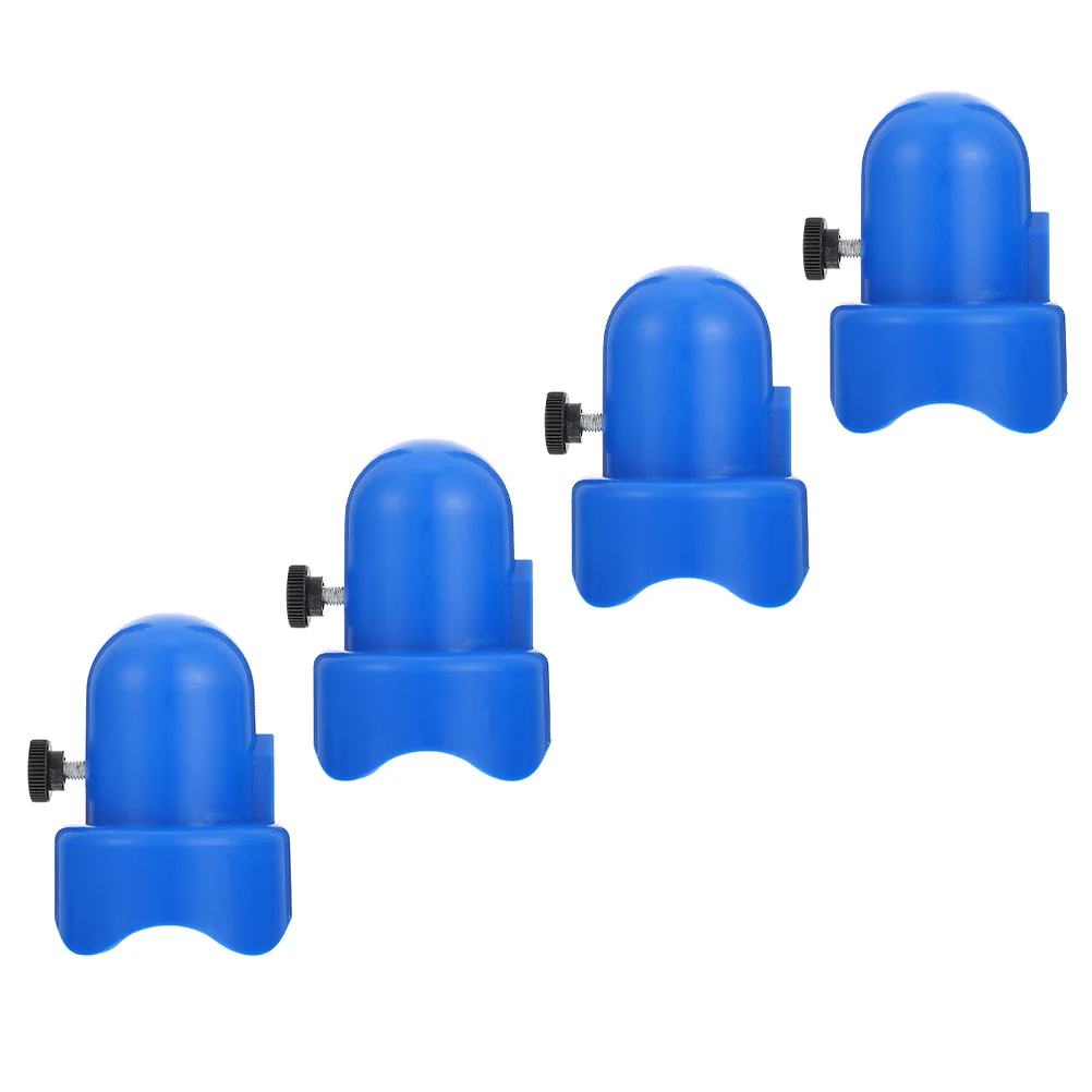 4 مجموعات الترامبولين القطب يغطي عالية الجودة البلاستيك أنبوب القبعات عمود قبعات واقية لتأمين الضميمة السلامة صافي الترامبولين #2