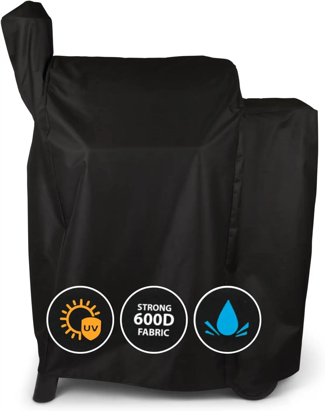 

Grill Cover, BBQ Outdoor, Waterproof, Rip-Proof, Anti-UV, Fits Traeger 22/575, Pro 22, Z (Black, 41 Inch)