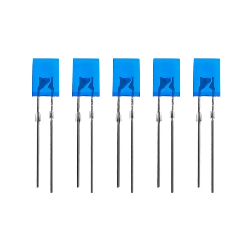 100 قطعة مربع الباعثة للضوء LED ديود 2X5X7mm LED ديود 2*5*7 مللي متر أحمر أصفر أخضر أزرق أبيض الثنائيات DIY بها بنفسك عدة إلكترونية