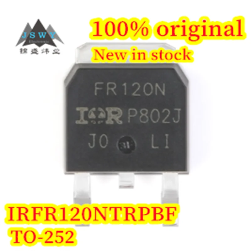 

(20/100 PCS) IRFR120NTRPBF IRFR120 FR120N TO-252 100% Authentic Original Brand New In Stock N-Channel MOSFET