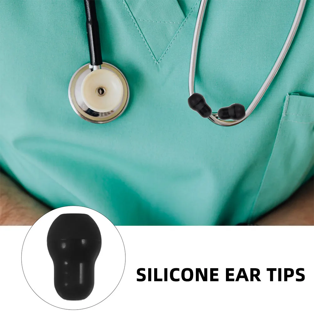 

5 Pcs Silicon Ear Plugs Silicone Earplugs Bud Tips Equipment Wax Removal Replacement