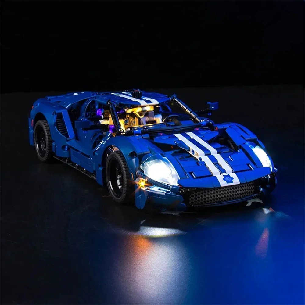 42154 Car Ford GT Technic Led Light Kit Not Building Blocks (Only Brick Led)