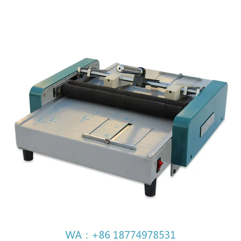 Fooklet Maker Machine Stapling Folding Machineolding Stapler Binding Machine CG8200 Manual A3 Paper B