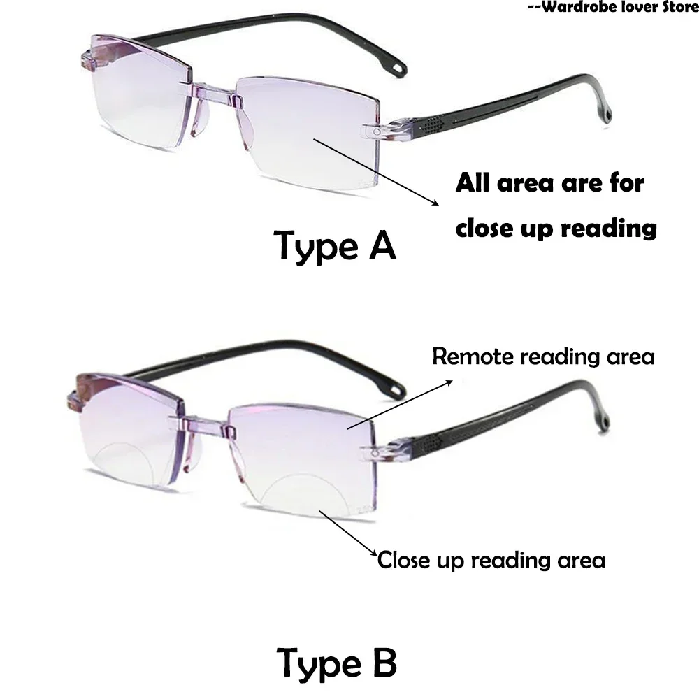 Męskie okulary do czytania Inteligentne okulary z automatyczną regulacją soczewki Ściemnianie Okulary Damskie Anty-niebieskie światło +1.0 Do +4.0