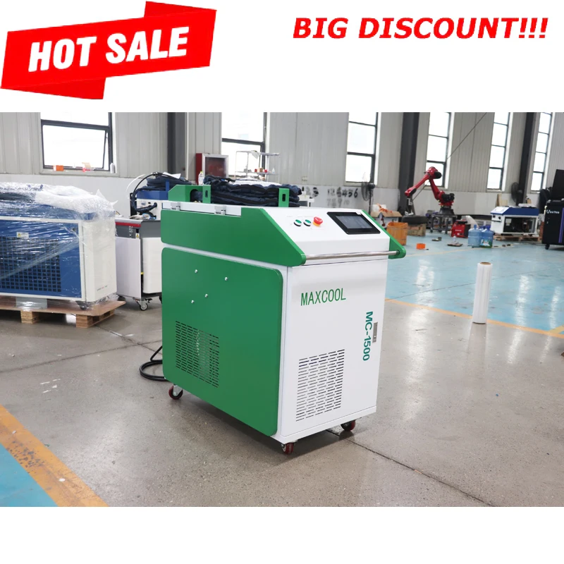 

Portable 2000W 3000W Fiber Laser Cleaning Machine For Remove Rust Stainless Steel Cleaning