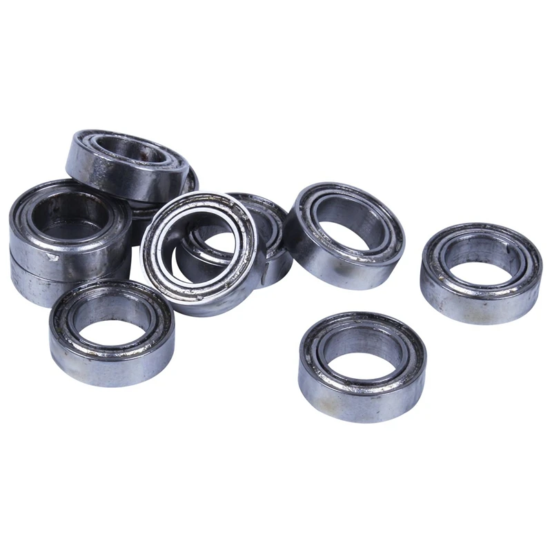 20Pcs Miniature Sealed Metal Shielded Metric Radial Ball Bearing, 10Pcs MR95-ZZ 5X9x3mm & 10Pcs MR106-ZZ 6X10x3mm