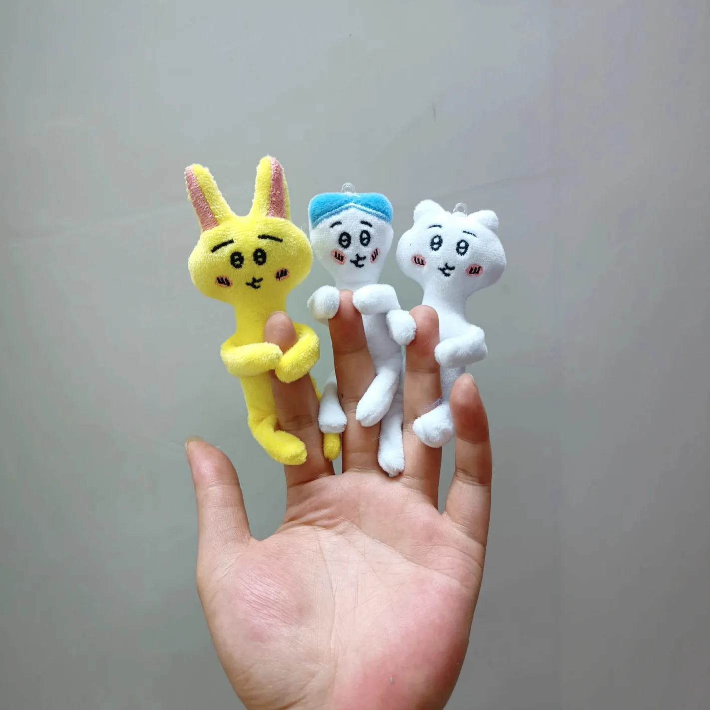 Usachi kleine acht Jiikawah Super Muscle Line handgemaakte full body beweegbare rugzak hanger pluche hanger