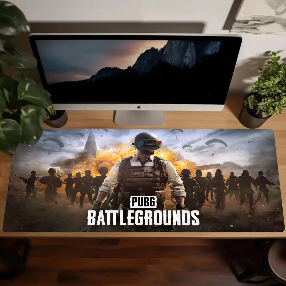 P_ubg B_battlegrounds Mouse Size For Game Player Desktop PC Computer Laptop Large Game Mouse Pad Pad 1200x600 Rubber Anime Mouse