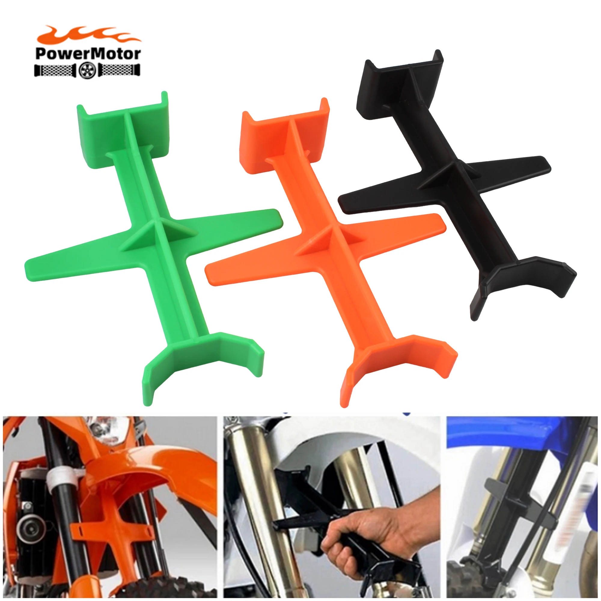 

Motorcycle Front Fork Suspension Guard For CR80 CR250 CRF450R DRZ400S Dirt Bike Shock Absorber Protector Brace Fork Saver Brace