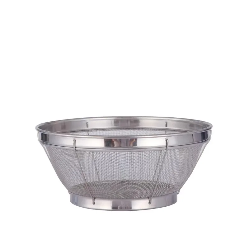 

Manufacturer wholesale stainless steel mesh basket filter filter filter kitchen basket fruits, vegetables