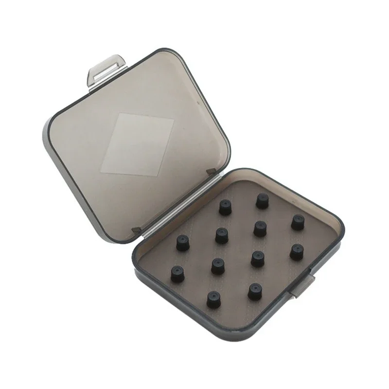 Caja de plástico para auriculares, estuche de espuma viscoelástica, organizador de accesorios, bolsa de almacenamiento