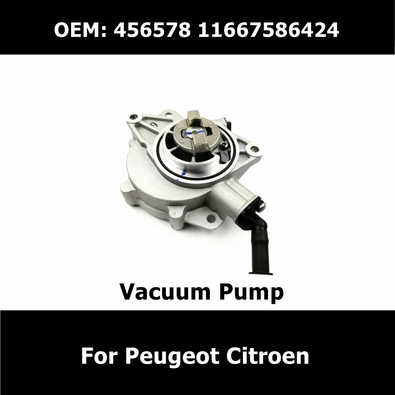 

701366060 456578 11667586424 Mechanical Vacuum Pump For Peugeot 207 308 408 508 3008 1.6 For Citroen C3XR C5 DS3 1.6L