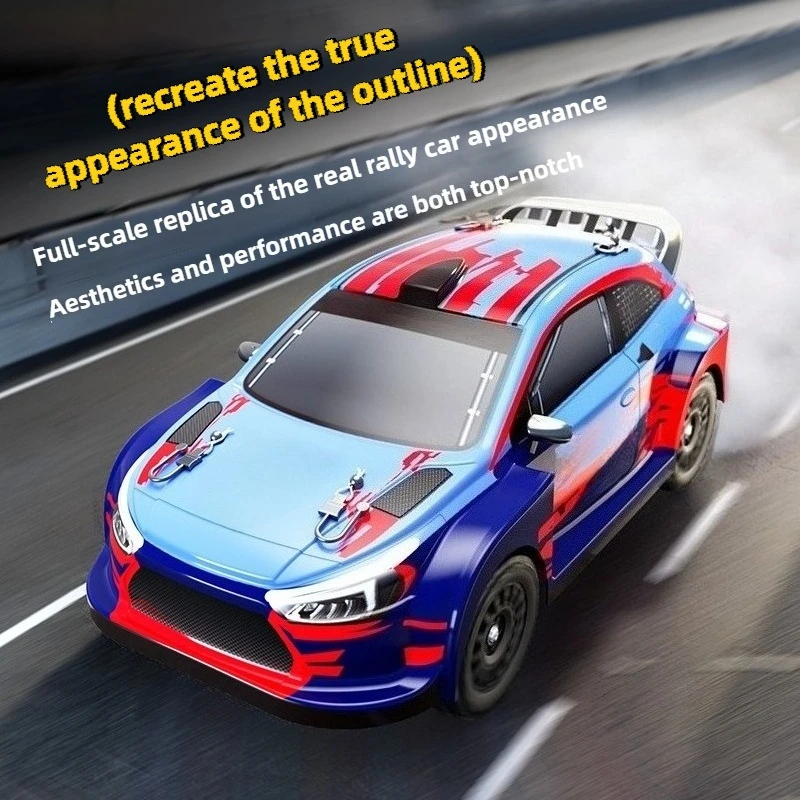 C8828 1/14 4WD التحكم عن بعد رالي سيارة فرشاة الكربون نسخة محاكاة نموذج 2.4G التحكم عن بعد الانجراف رالي سيارة RC سيارة لعبة #4