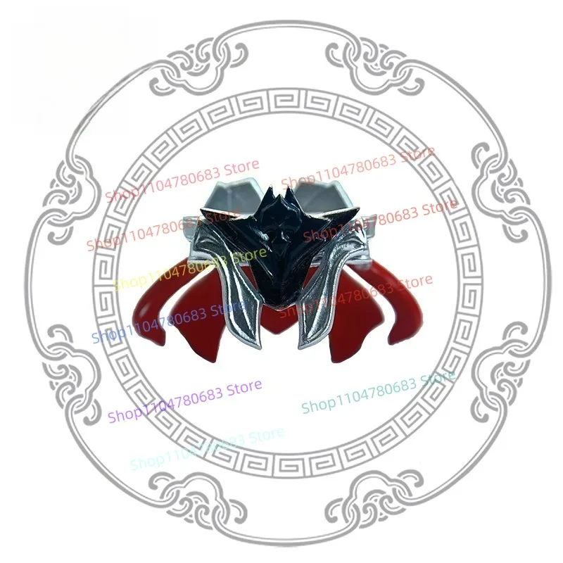 Moc blocos de construção anime dos desenhos animados três reinos ma chao mini figura modelo brinquedo colecionável armadura acessórios hobby exibição presente